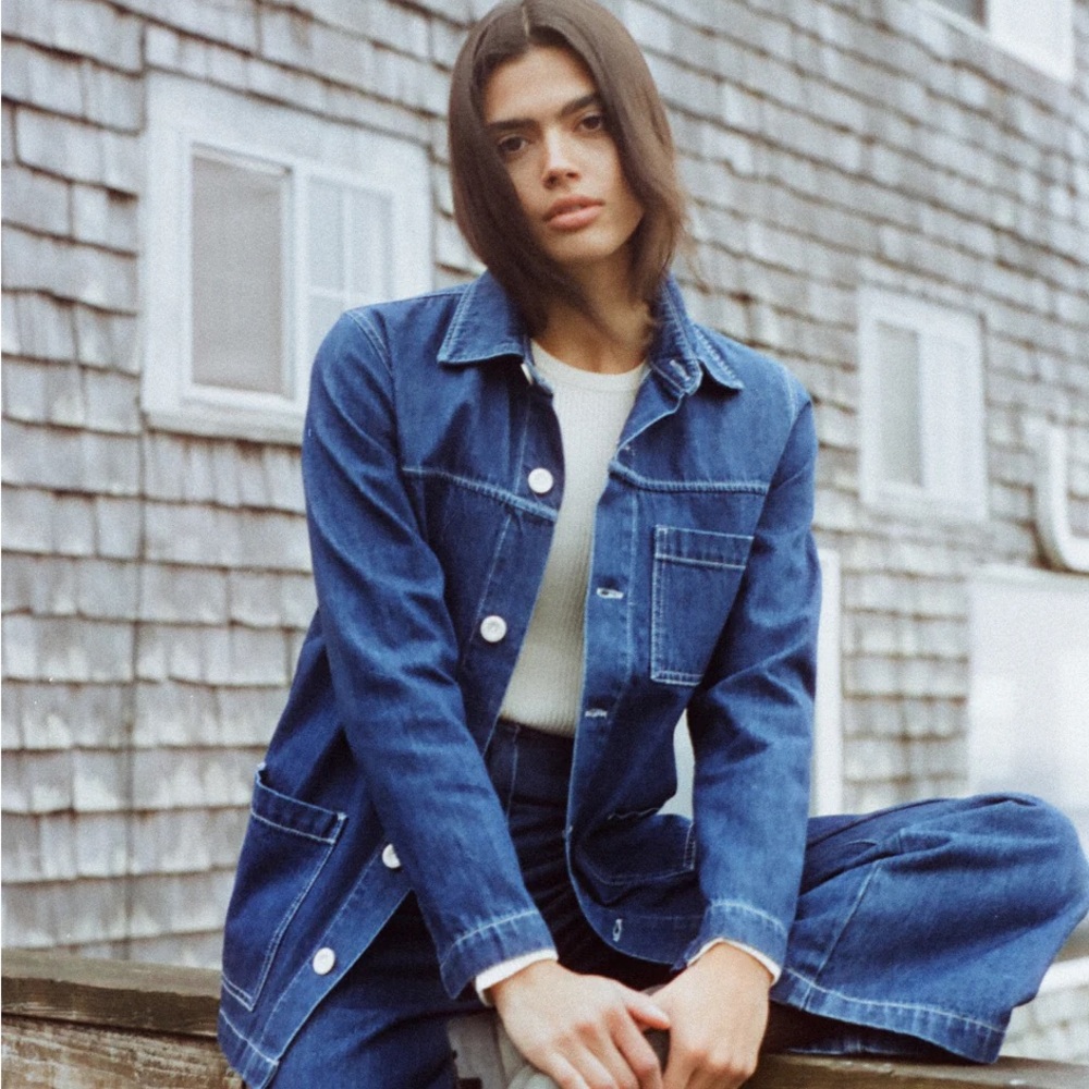 First Rite Work Jacket Denim NWT